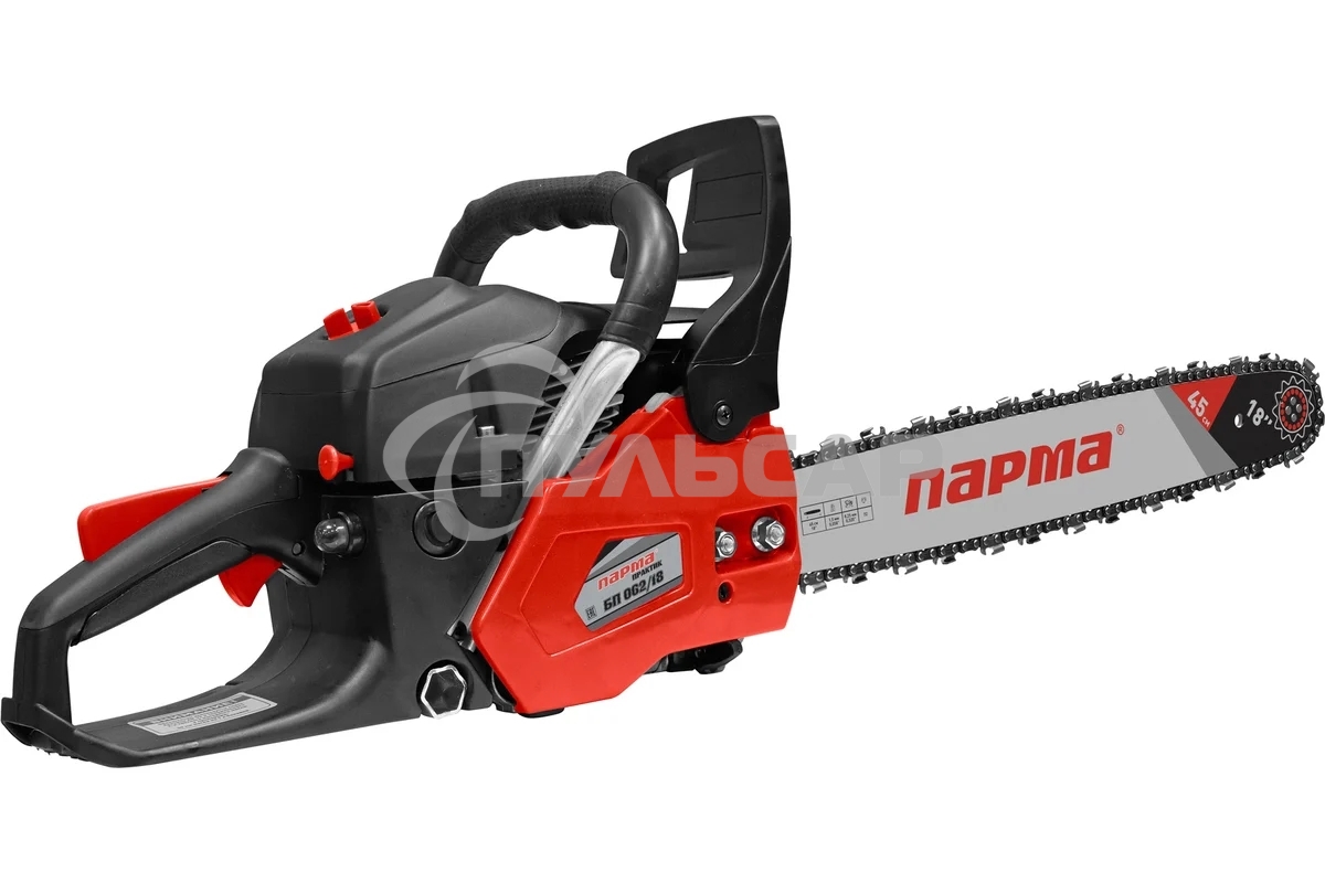 Бензопила Парма БП 062/18 2400Вт 3.2л.с. дл.шины:18