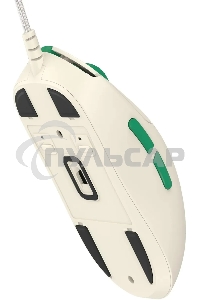 Мышь проводная A4Tech Bloody W72 Ultra Pixels Green рисунок/бежевый/зеленый, 20000 dpi, USB, кнопки - 7