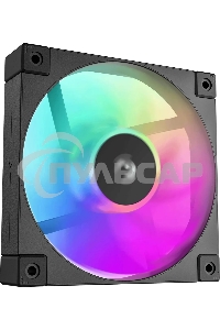 Вентилятор для корпуса DEEPCOOL FD12 черный, 120 мм, 2050 об/мин, 26.9 дБ, 4 pin