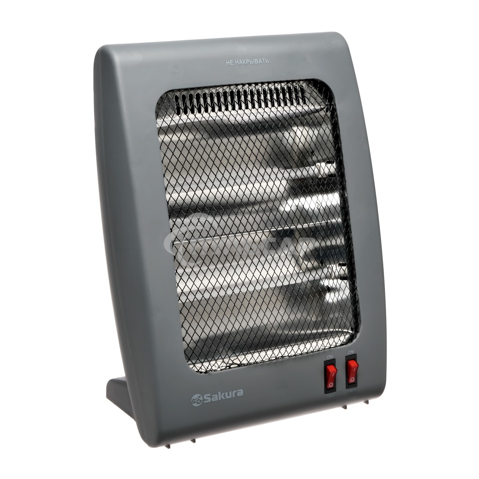 Инфракрасный обогреватель Sakura SA-0670DG, серый, кварцевый, 900Вт, 20 м2