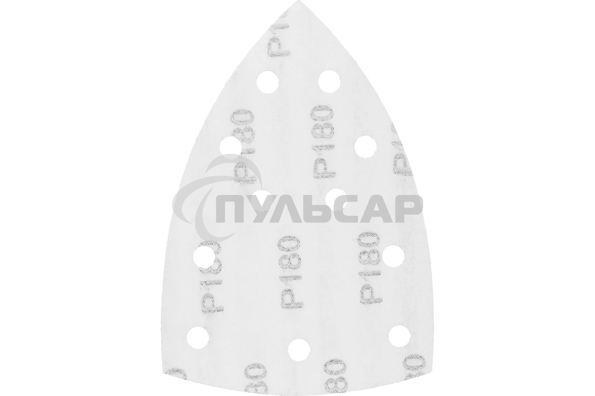 Треугольник абразивный Denzel на ворc. подложке под 