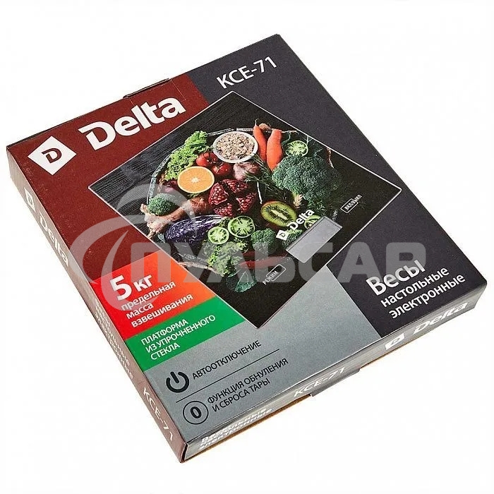 Весы настольные электронные Delta KCE-71 