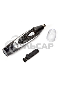 Триммер для носа, ушей и бровей Delta DL-4300 черный с серебристым