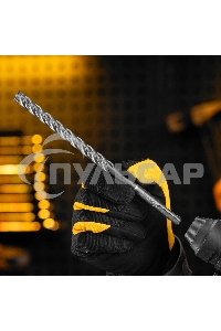 Бур по бетону Denzel цельная крестовая пластина, 12x215 мм, SDS PLUS