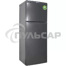 Холодильник DON R-226 G графит зеркальный двухкамерный 200/70л морозилка сверху