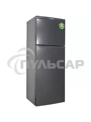 Холодильник DON R-226 G графит зеркальный двухкамерный 200/70л морозилка сверху