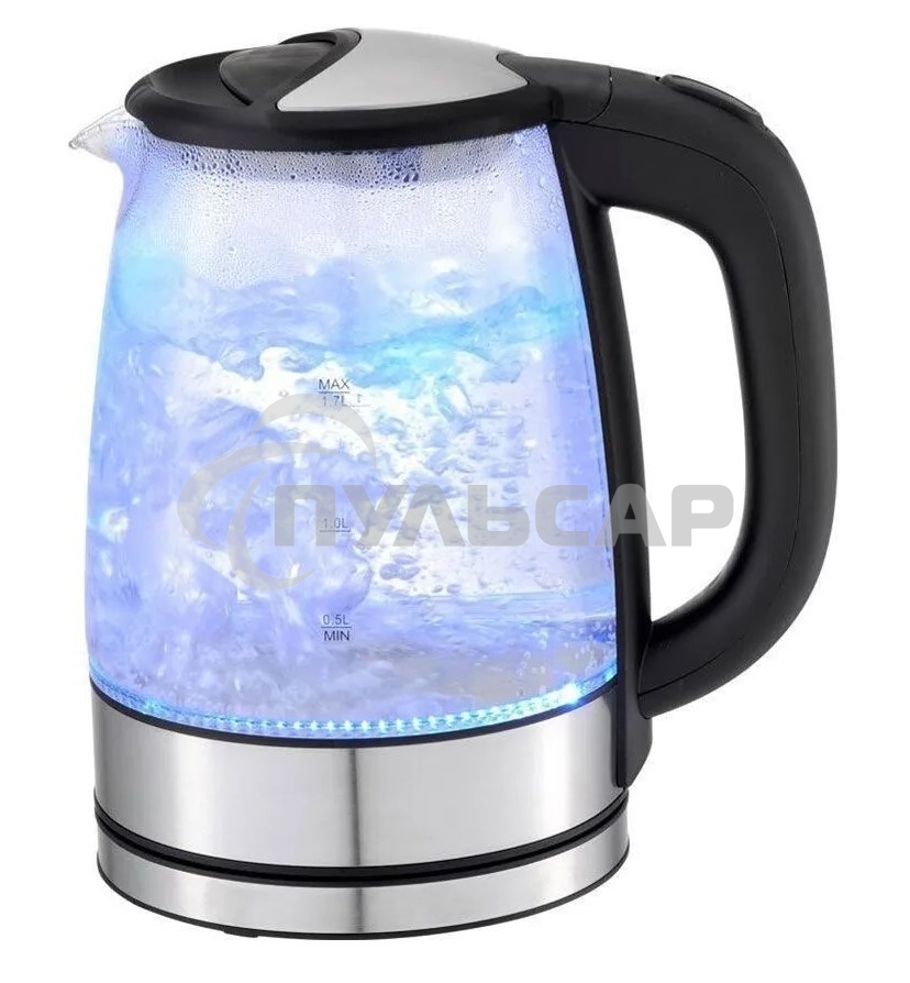 Чайник электрический Renova KT18G-01B Термостойко стекло