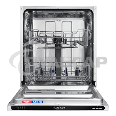 Встраиваемая посудомоечная машина Maunfeld MLP6022A01 Light Beam, серебристый, 59.8 см, 12 компл., 49 дБ, класс A++