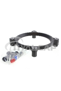 Кулер для процессора Crown CM-80 v2 серебристый/черный, 75 мм, алюминий, 2200 об/мин, 22 дБ, 3 pin, 65 Вт, 42 мм