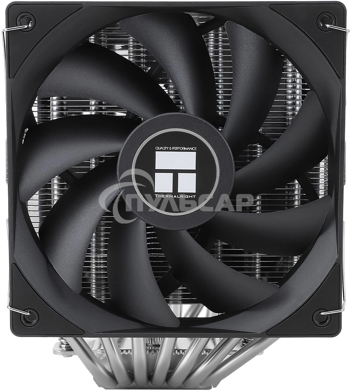 Устройство охлаждения(кулер) Thermalright Phantom Spirit 120 Soc-AM5/AM4/1151/1200/1700 черный 4-pin 25.6dB Al+Cu 535gr Ret (PS120)