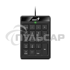 Клавиатура проводная Genius NumPad 110, 19 keys, USB, color: черный