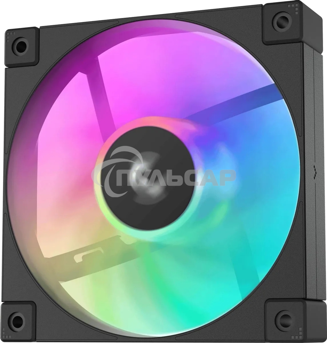 Вентилятор для корпуса DEEPCOOL FD12 черный, 120 мм, 2050 об/мин, 26.9 дБ, 4 pin