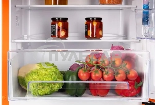 Холодильник Nordfrost NRB 164NF OR оранжевый двухкамерный 238/105 л морозилка снизу