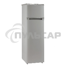 Холодильник Бирюса M424 металлик двухкамерный 170/35л морозилка сверху