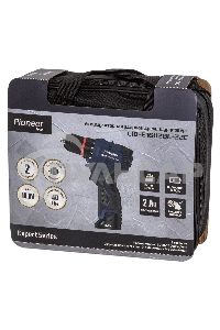 Шуруповерт аккумуляторный PIONEER CID-E1602BL-22C черный, синий