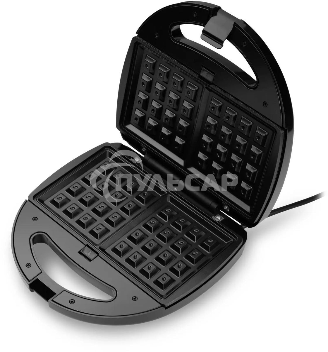 Сэндвичница Starwind SSW2346 750Вт черный/серебристый