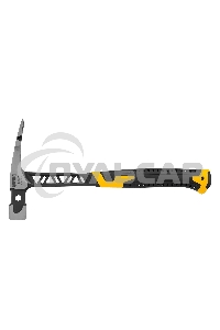 Молоток каменщика Denzel 680 г, цельнокованый, двухкомпонентная обрезиненная рукоятка