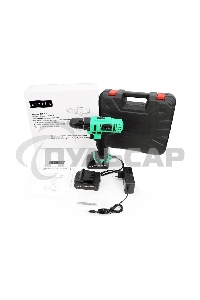 Дрель-шуруповерт Zitrek Greenpower 12-Li 063-4074, Аккумуляторная, 12В, 2 АКБ, Кейс