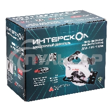 Дисковая пила бесщеточная аккумуляторная Интерскол ДПА-165/18ВМ 762.4.1.70