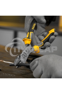 Бокорезы Denzel 215 мм, усиленные, трехкомпонентные рукоятки