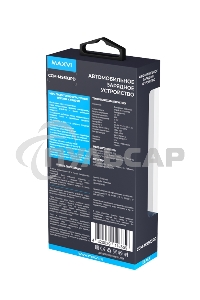 Автомобильное зарядное устройство Maxvi CCM-MS603PD 43W 6A (USB + Type-C, QC3.0 PD3.0) черный