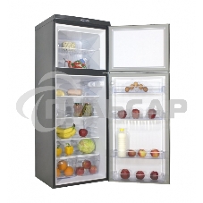 Холодильник DON R-226 G графит зеркальный двухкамерный 200/70л морозилка сверху