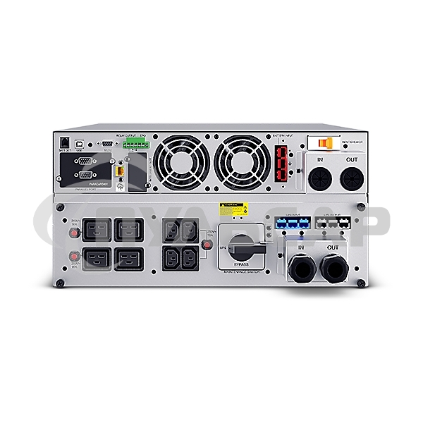 Источник бесперебойного питания CyberPower OLS6KERT5U Online 6000VA/6000W USB/RS-232/Dry/EPO/SNMP/CloudCard/(4 IEC С13, 4 IEC C19, terminal block)/bat.detect./МВ NEW