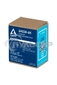 Вентилятор для корпуса Arctic S4028-6K черный, 40 мм, 6000 об/мин, 4 pin
