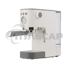 Кофеварка рожковая Centek CT-1168 белый, исп. кофе - молотый, 1.2 л, 1350 Вт, 20 бар