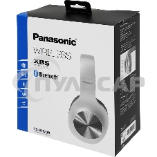Наушники Panasonic RB-HX220BEES серебристый Полноразмерные Bluetooth наушники с усиленным басом