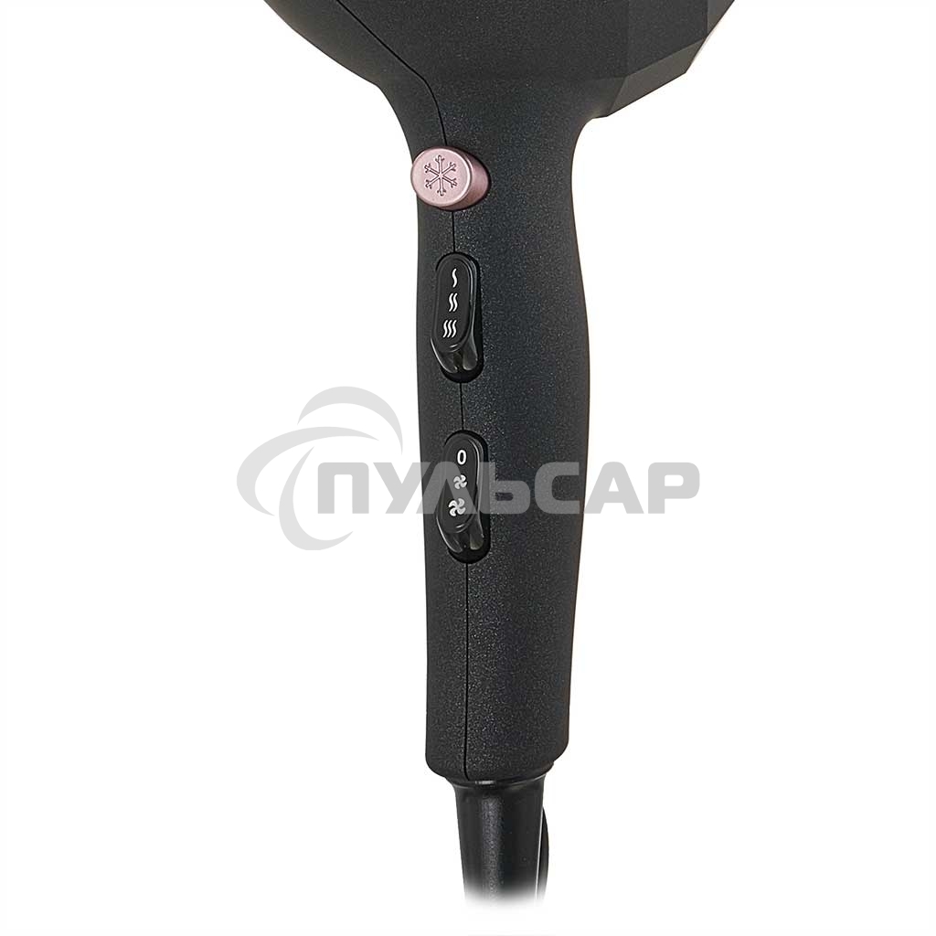 Фен Delta LUX DL-0941 черный с розовым