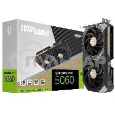 Видеокарта Zotac RTX5060 AMP 8Gb GDDR7 128bit 3xDP HDMI 2FAN MEDIUM PACK