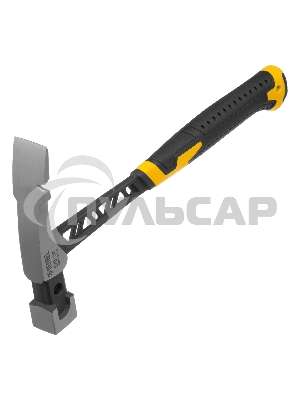 Молоток каменщика Denzel 680 г, цельнокованый, двухкомпонентная обрезиненная рукоятка