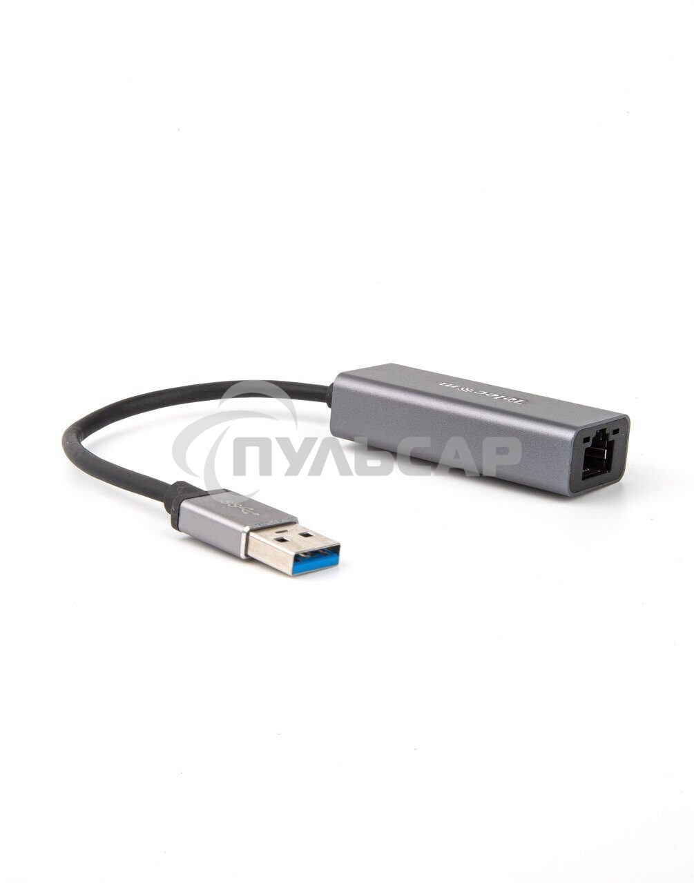 Кабель-переходник USB 3.0 (Am) --> LAN RJ-45 Ethernet 1000 Mbps, Aluminum Shell,Telecom <TU312M>