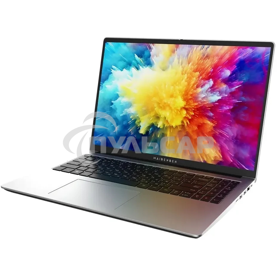 Ноутбук MAIBENBEN Medio M653 Ryzen 3 5400U 8Gb SSD 512Gb AMD Radeon Graphics 16 WUXGA IPS Cam 45.6Вт*ч Linux Серебристый M6531SB0LSRE0