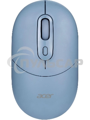 Мышь беспроводная Acer OMR301 синий, 1600 dpi, радиоканал, Bluetooth, USB, кнопки - 4