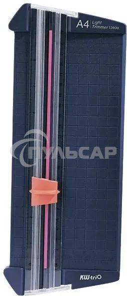 Резак дисковый Kw-Trio 13830blue A4/6лист./310мм/ручн.прижим