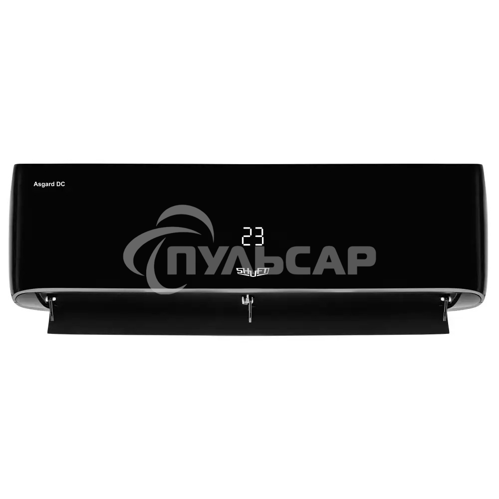 Блок внутренний сплит-системы Shuft Asgard DC Black SFTHAI/in-07HN8/BL инвертор, 7000 BTU, 20 м2, 25 дБ, охлаждение, обогрев, осушение, черный