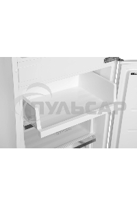 Встраиваемый холодильник Hyundai HBR 1946 2-хкамерн. белый