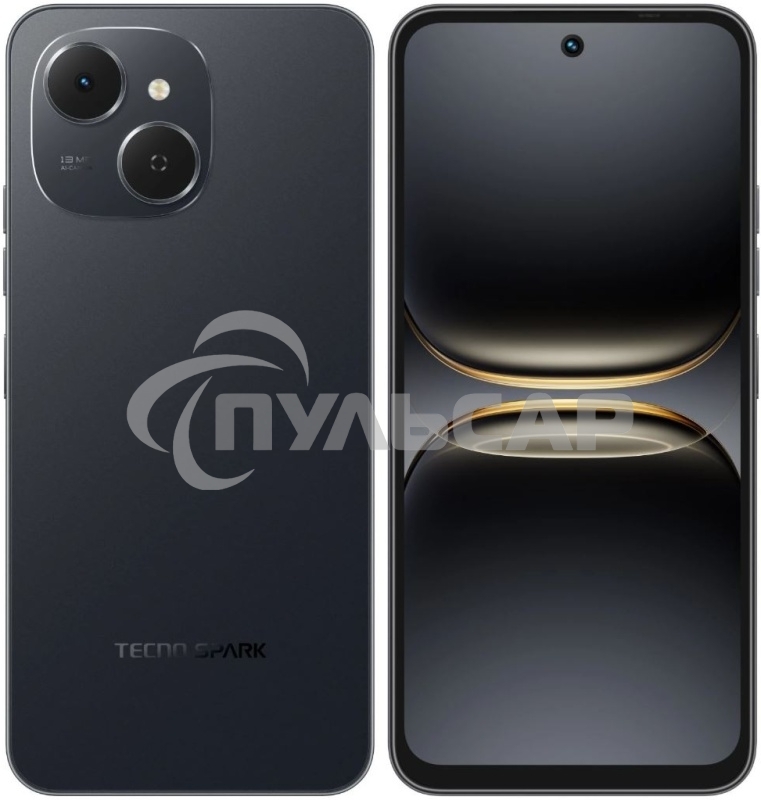 Смартфон Tecno Spark 40C 4/128Gb, черный