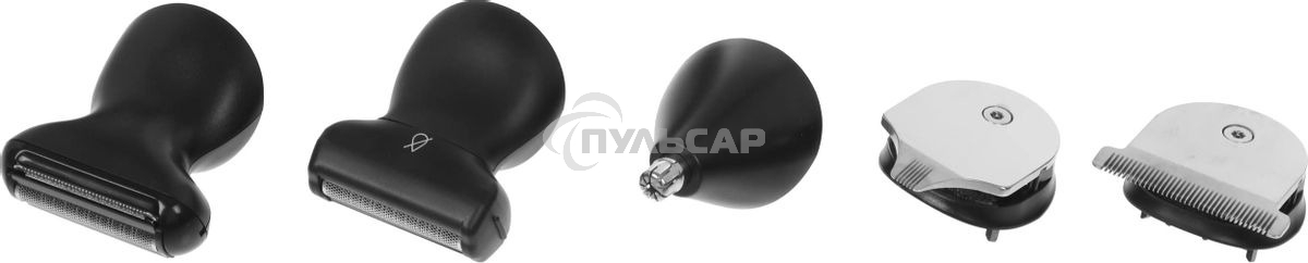 Триммер Rowenta Selectium TN9464E0 черный/хром (насадок в компл:16шт)