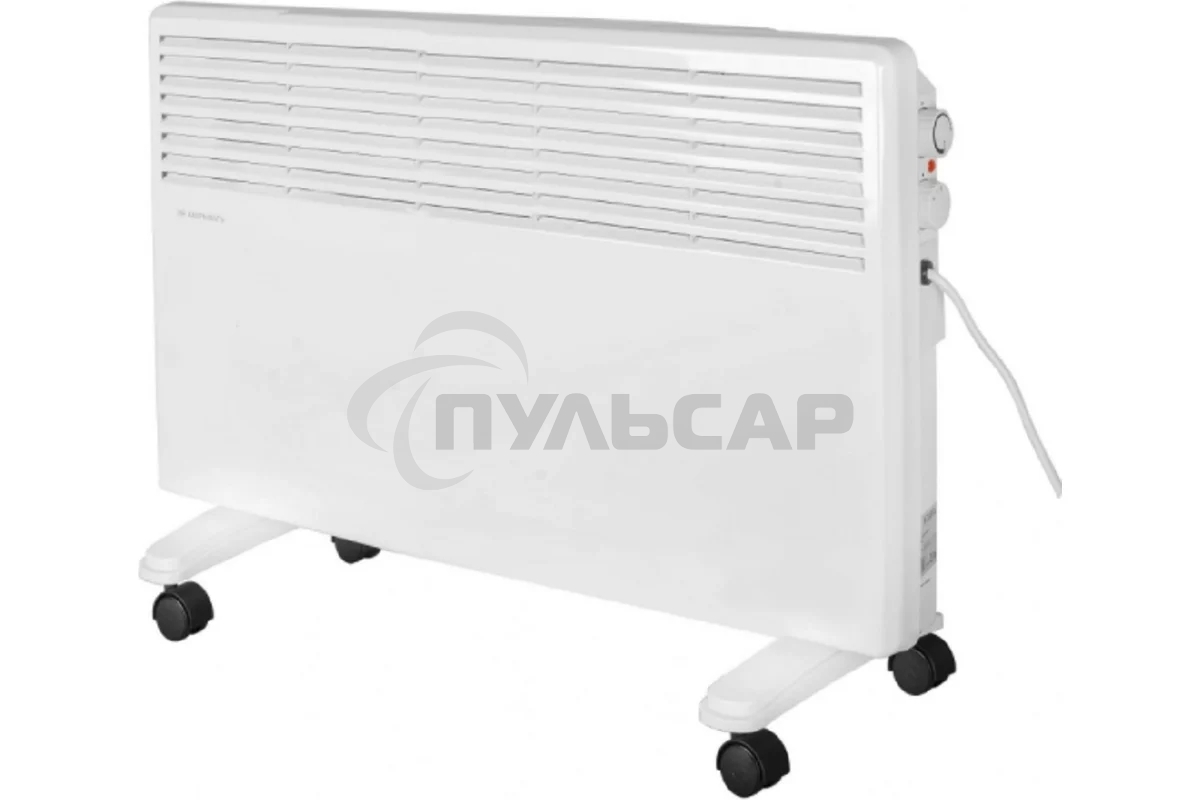 Конвектор Eurolux ОК-EU-2000 белый, 2000 Вт, 25 м2, термостат