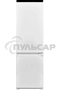 Встраиваемый холодильник Hyundai HBR 1786 2-хкамерн. белый