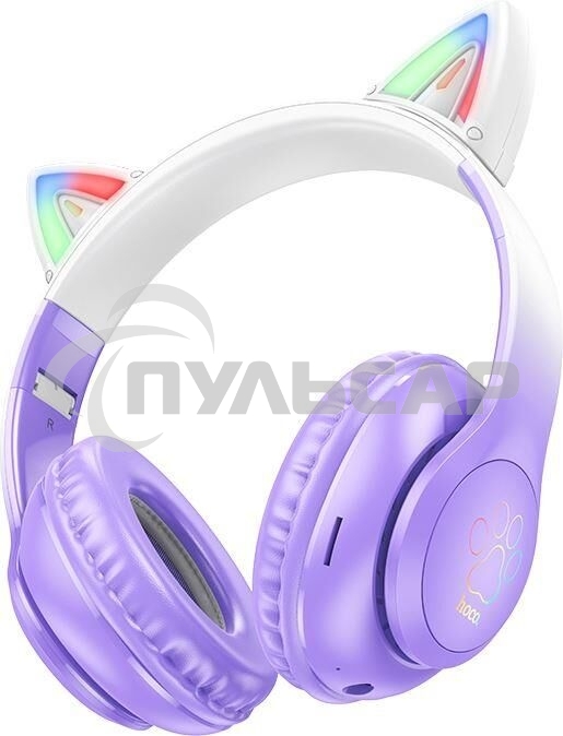 Беспроводные наушники HOCO (6931474795854) W42 Bluetooth 5.3 Purple