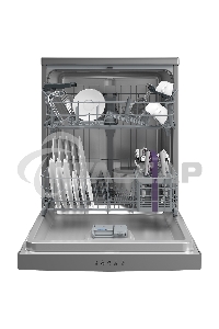 Посудомоечная машина Beko BDFN15421S, серебристая, 59.8 см, 14 компл., 49 дБ, класс A