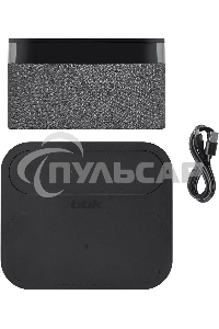 Колонка портативная BBK BTA2020 черный 5W 1.0 BT 10м 1200mAh