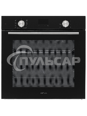 Духовой шкаф электрический встраиваемый Krona KUMMEL 60 BL черный