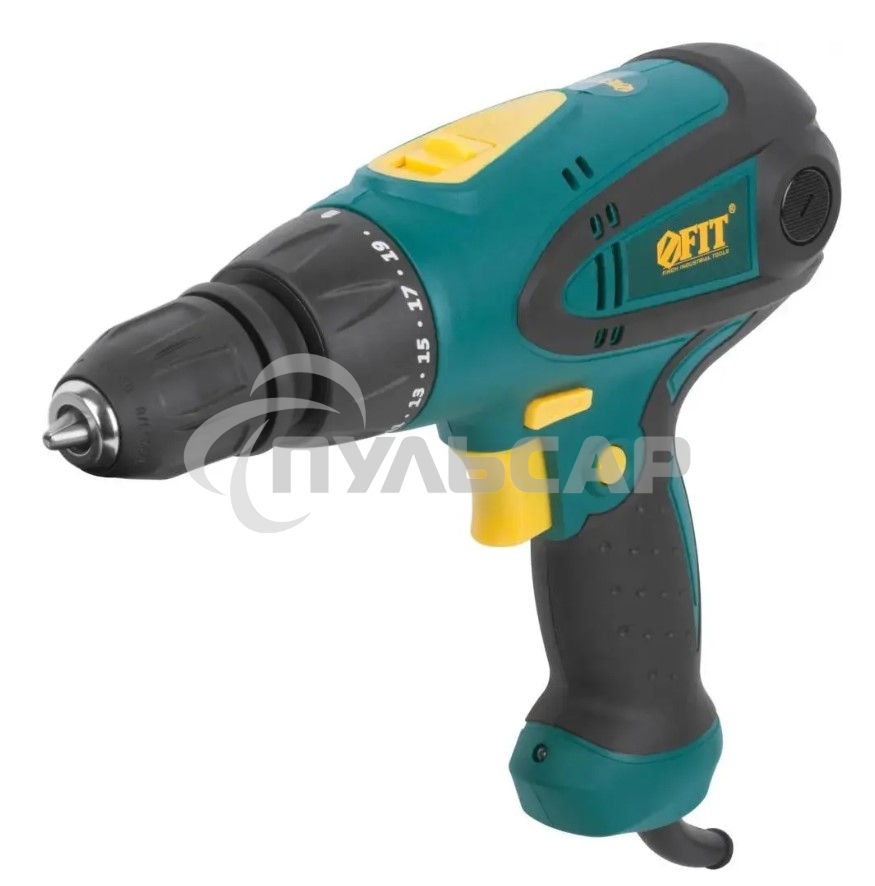 Дрель-шуруповерт FIT ES-286, Сетевая, 280 Вт