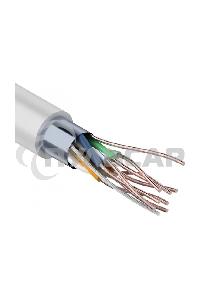 Кабель FTP PROconnect 4PR 24AWG, CCA, CAT5e, PVC, серый, бухта 25 м