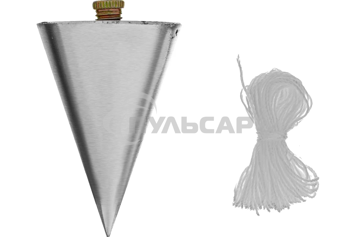 Отвес Matrix конусный, 400 г, шнур 5 м